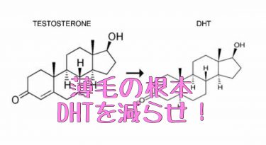 ジヒドロテストステロン（DHT）とは？増える原因